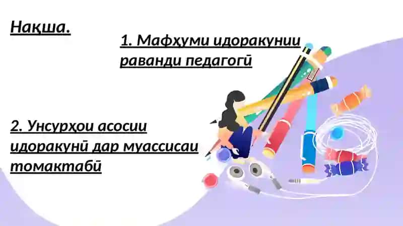 Идоракунии раванди педагогӣ 2