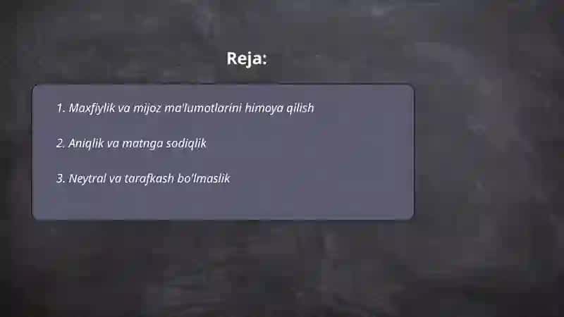 Tarjimonning etikasi 2