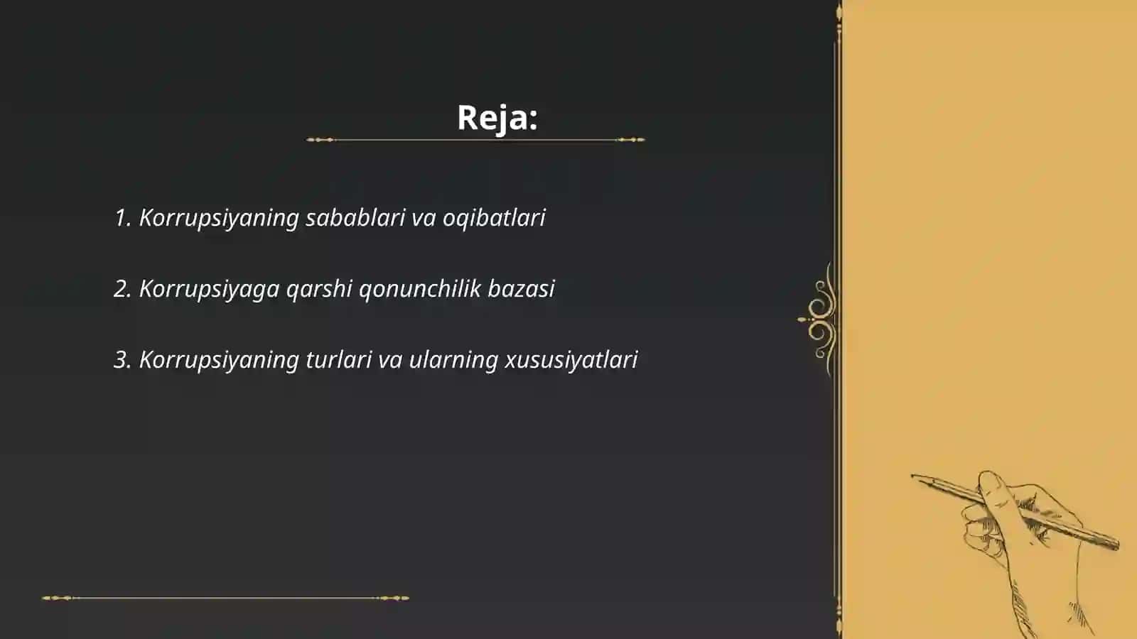 Korrupsiya va unga qarshi kurashish mexanizmi 2