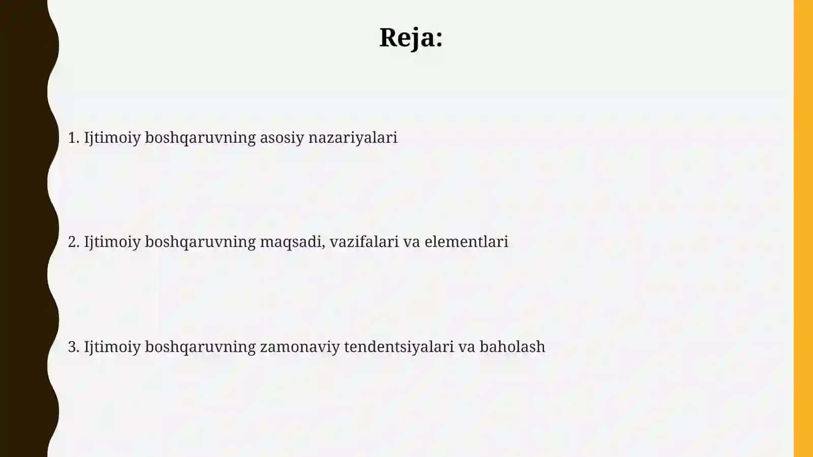 Ijtimoiy menejmentning nazariy asoslari 2