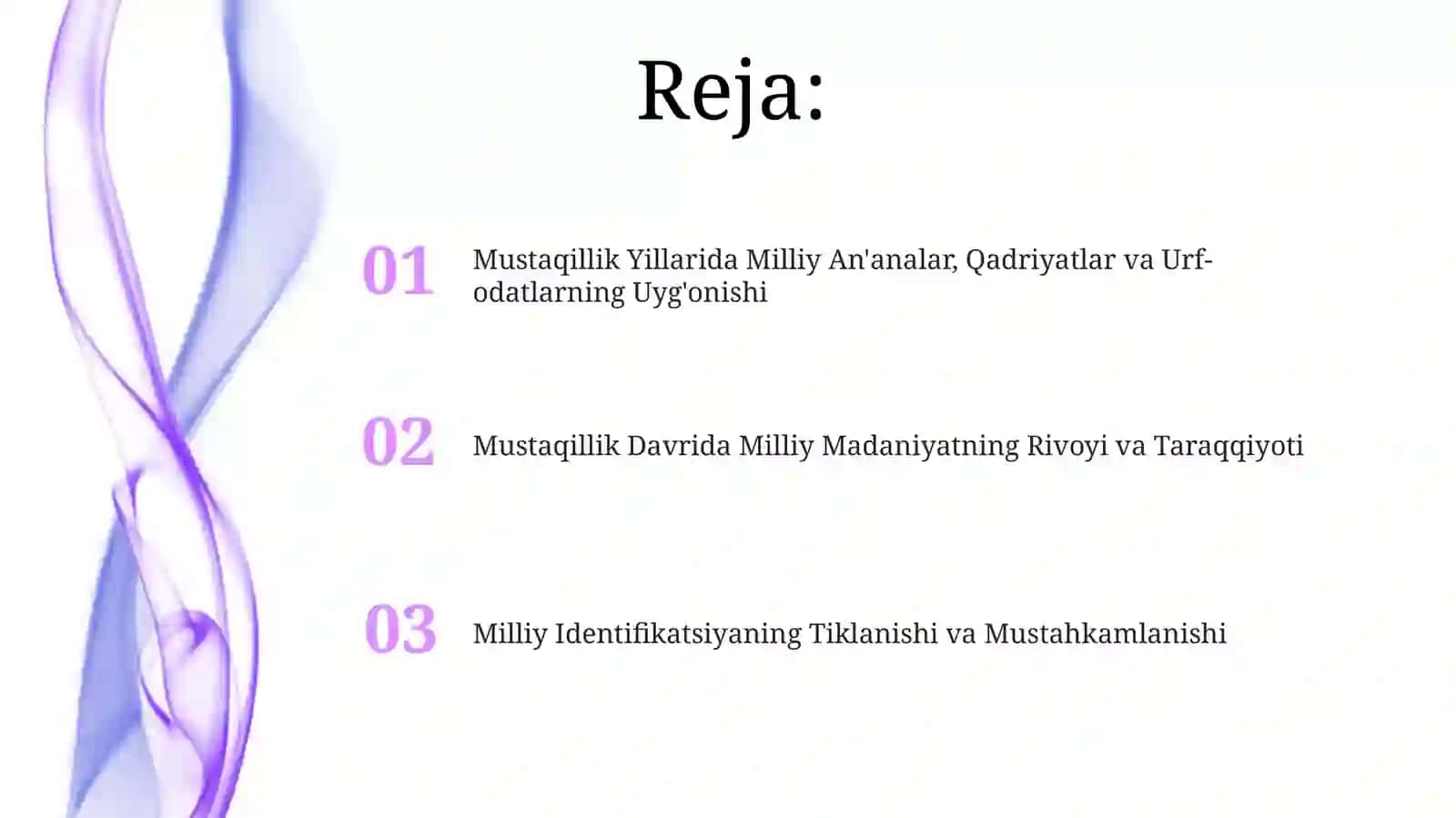 O'zbekiston Mustaqilligi Davrida Milliy Madaniyatning Rivoyi va Taraqqiyoti 2