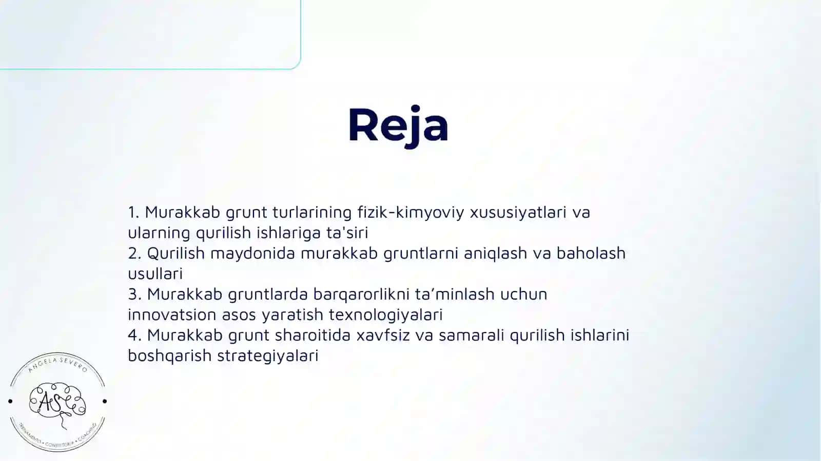 MURAKKAB GRUNT SHAROITIDAGI OB'EKTLARDA QURILISH ISHLARINI BAJARISH 2