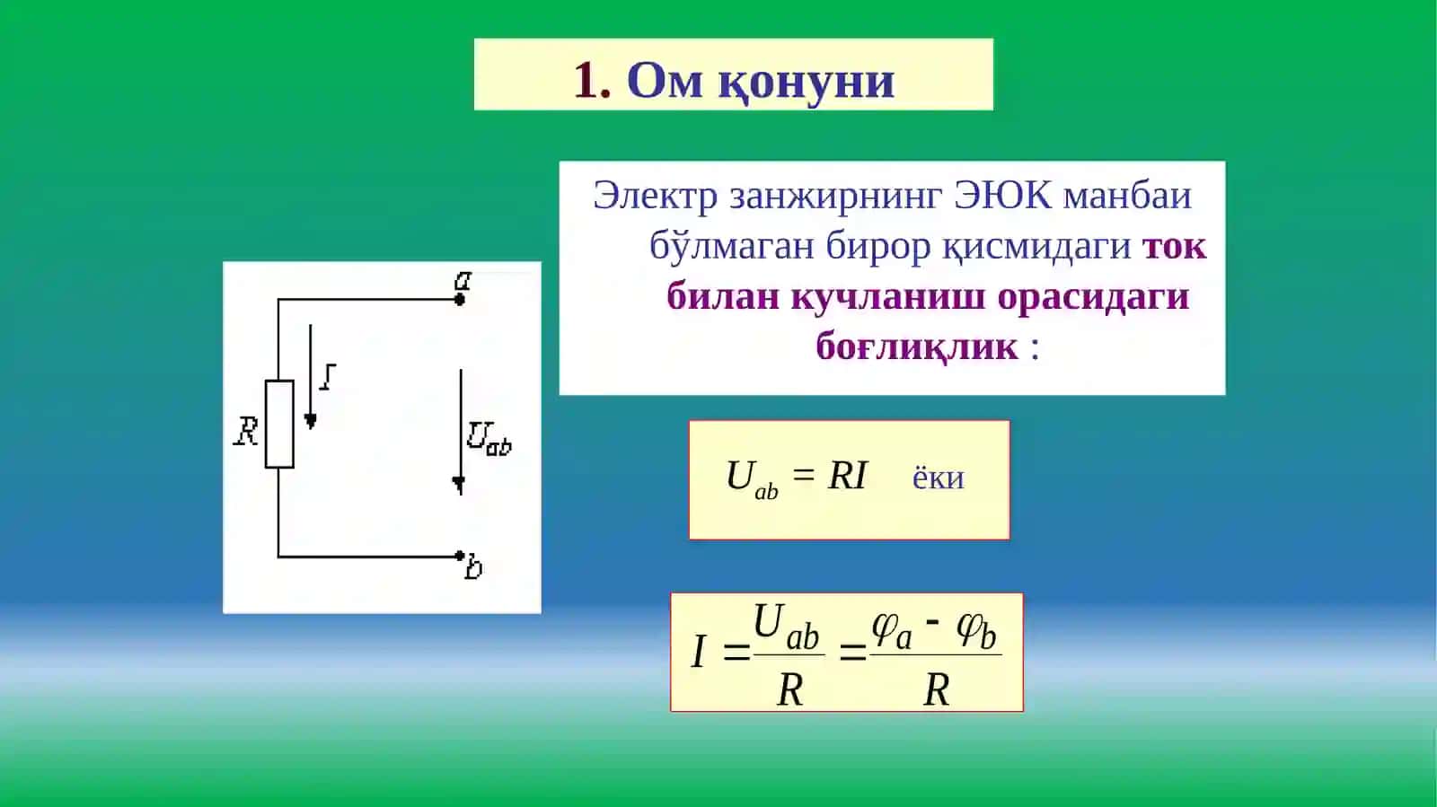 Ом қонуни 2