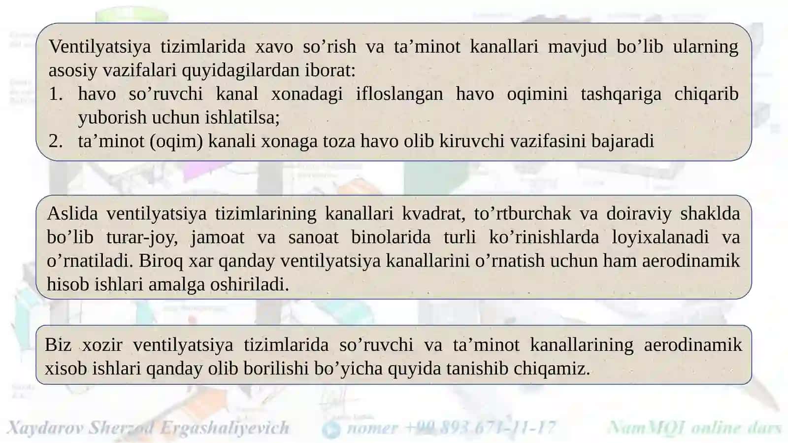 Muhandislik kommunikatsiyalari 2