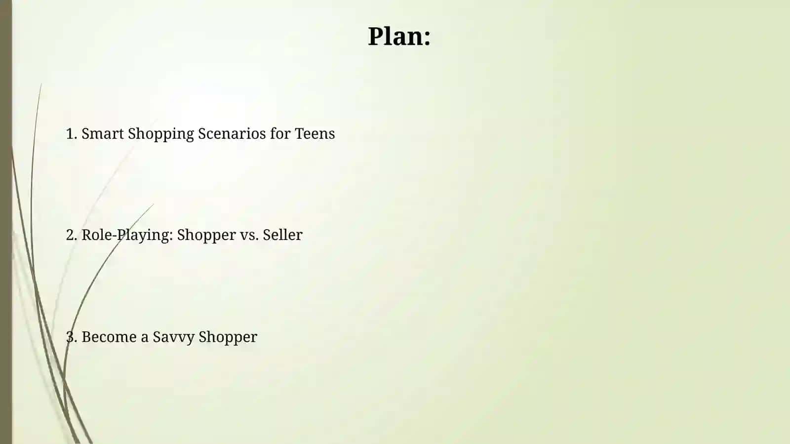 Teen Shopping Scenarios: Role-Playing for Success 2