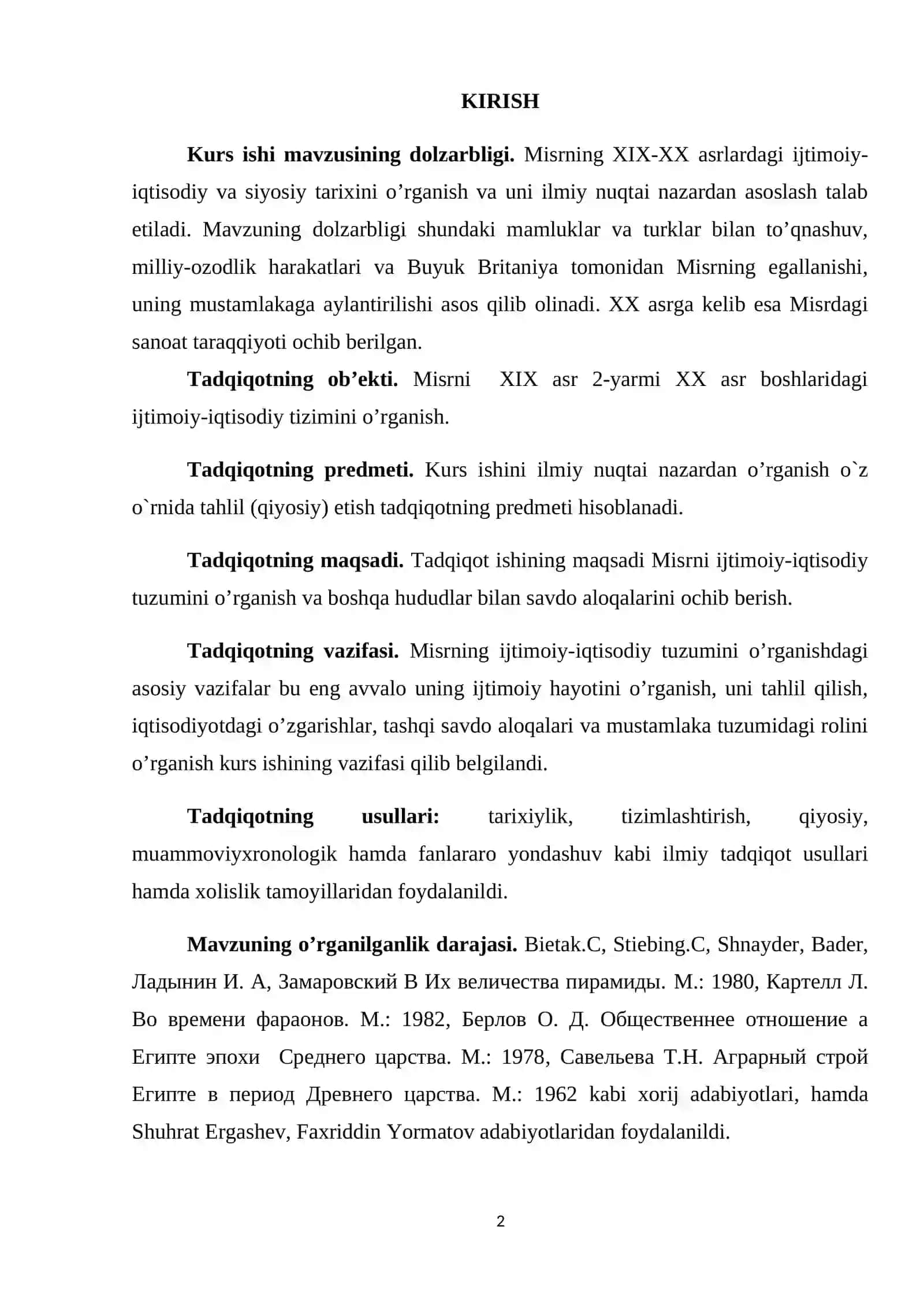 Mamluklar va Turkiya o’rtasida hokimyat uchun kurash 2
