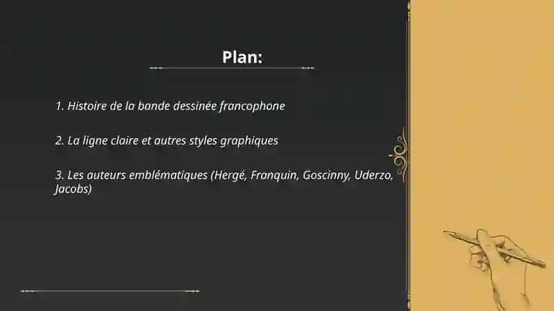 La bande dessinée en français 2