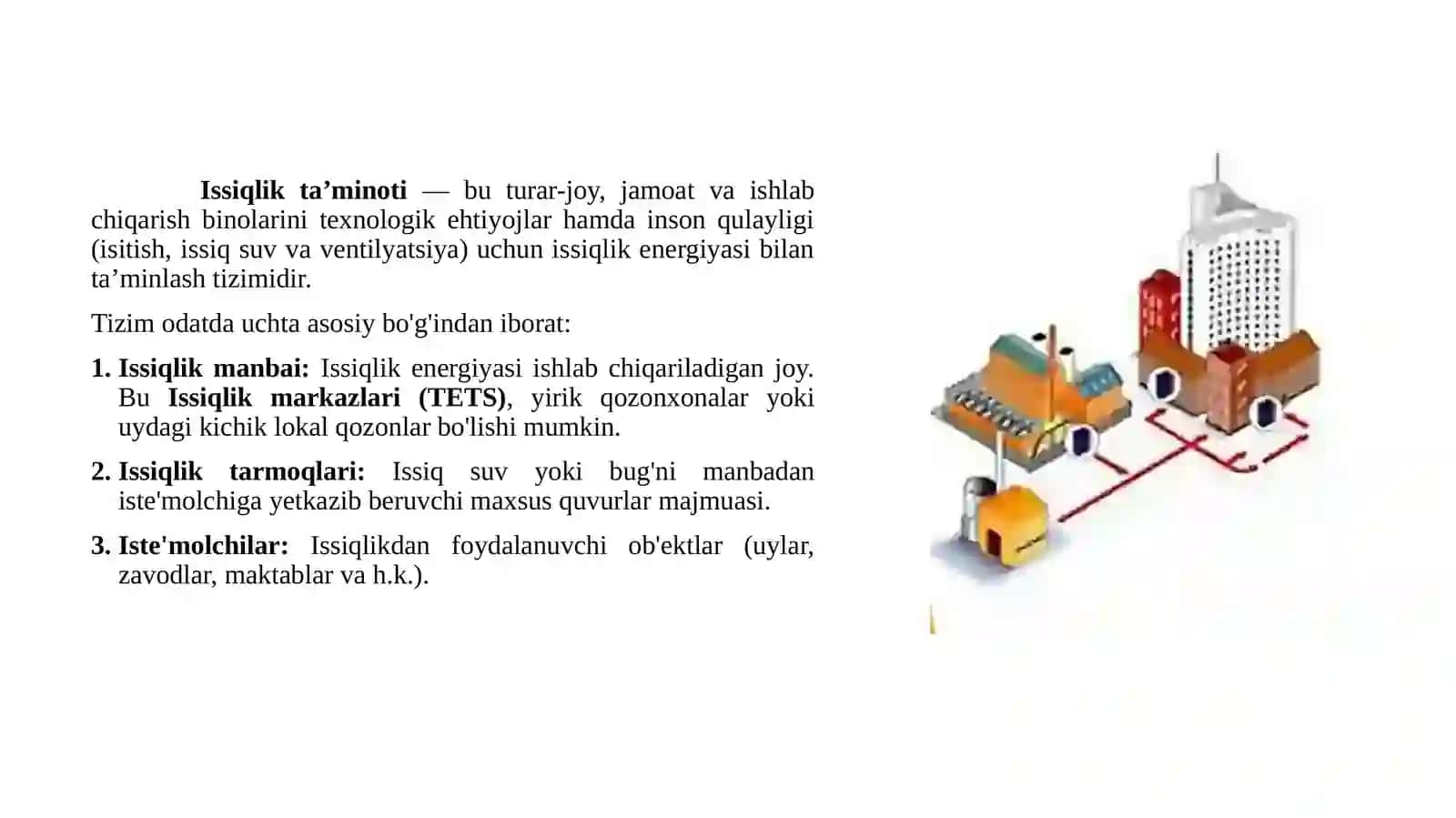 Issiqlik ta'minoti 2