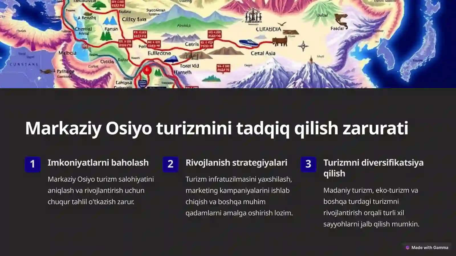 Buyuk Ipak yo'li turizmining raqobatbardosh omillari 2