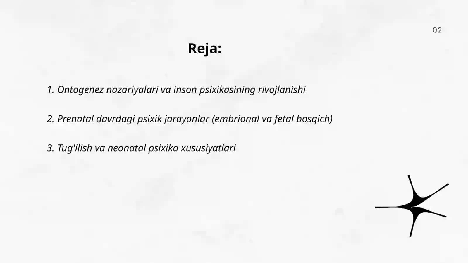 Ontogenezda inson psixikasining rivojlanishi 2