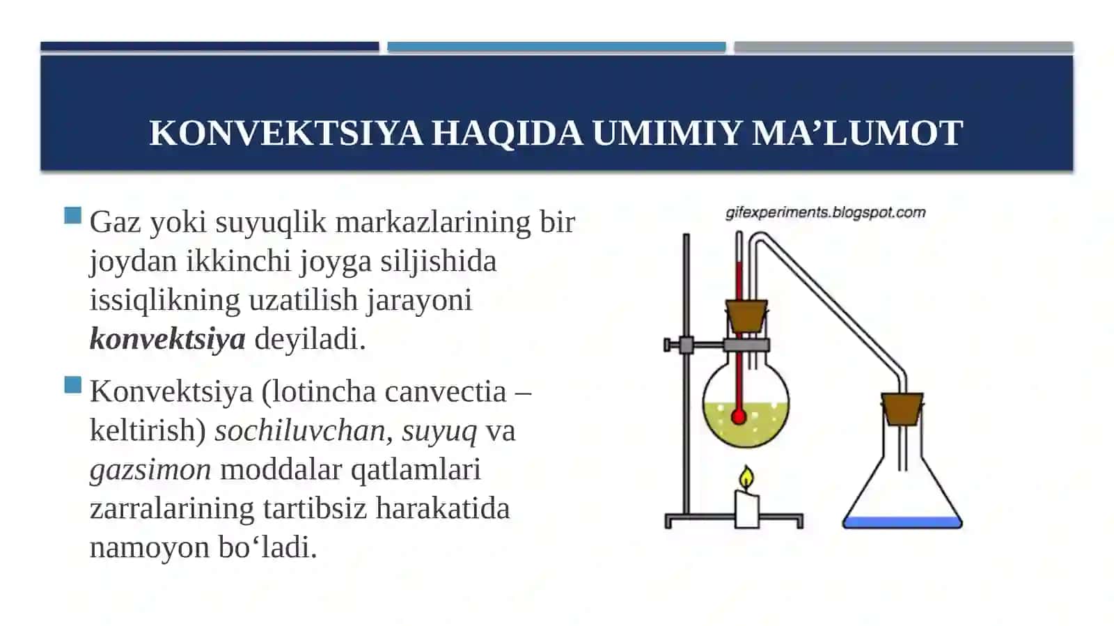 Konvektsiya haqida umimiy ma’lumot 2
