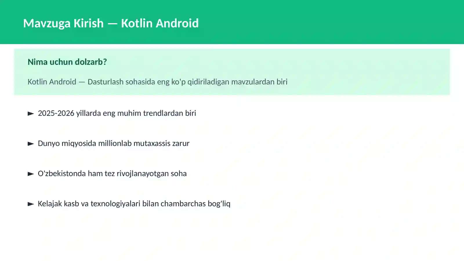 Kotlin Android 2
