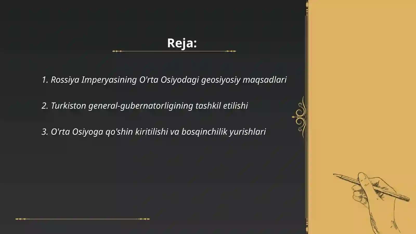 Rossiya Imperyasining O'rta Osiyoga yurishlari 2
