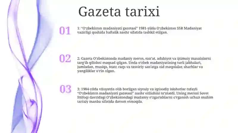 Oʻzbekiston madaniyati gazetasi 1981-1984-Yillar 2