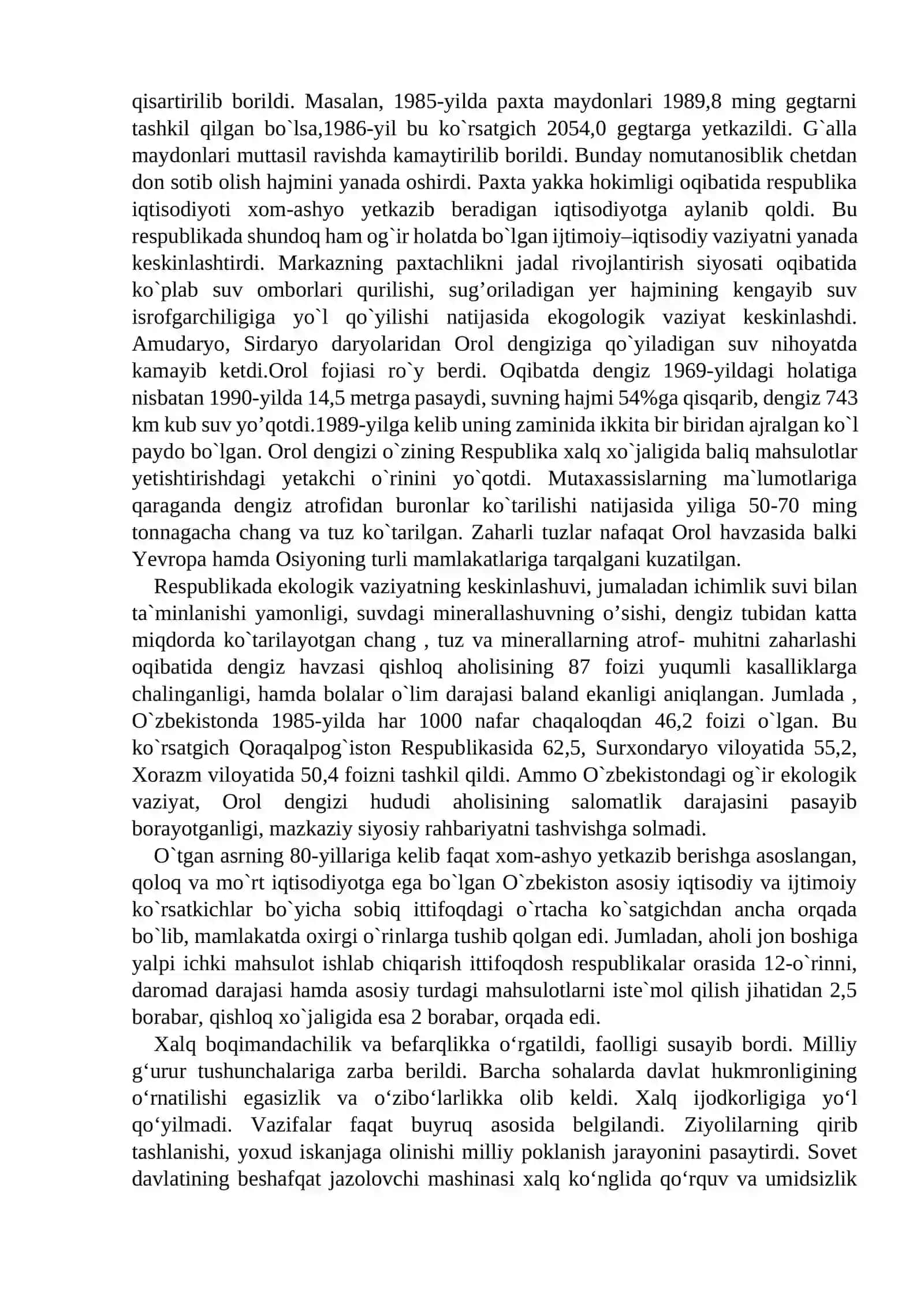 O‘zbekistonda mustaqillik g‘oyalarining tarixiy ildizlari 2