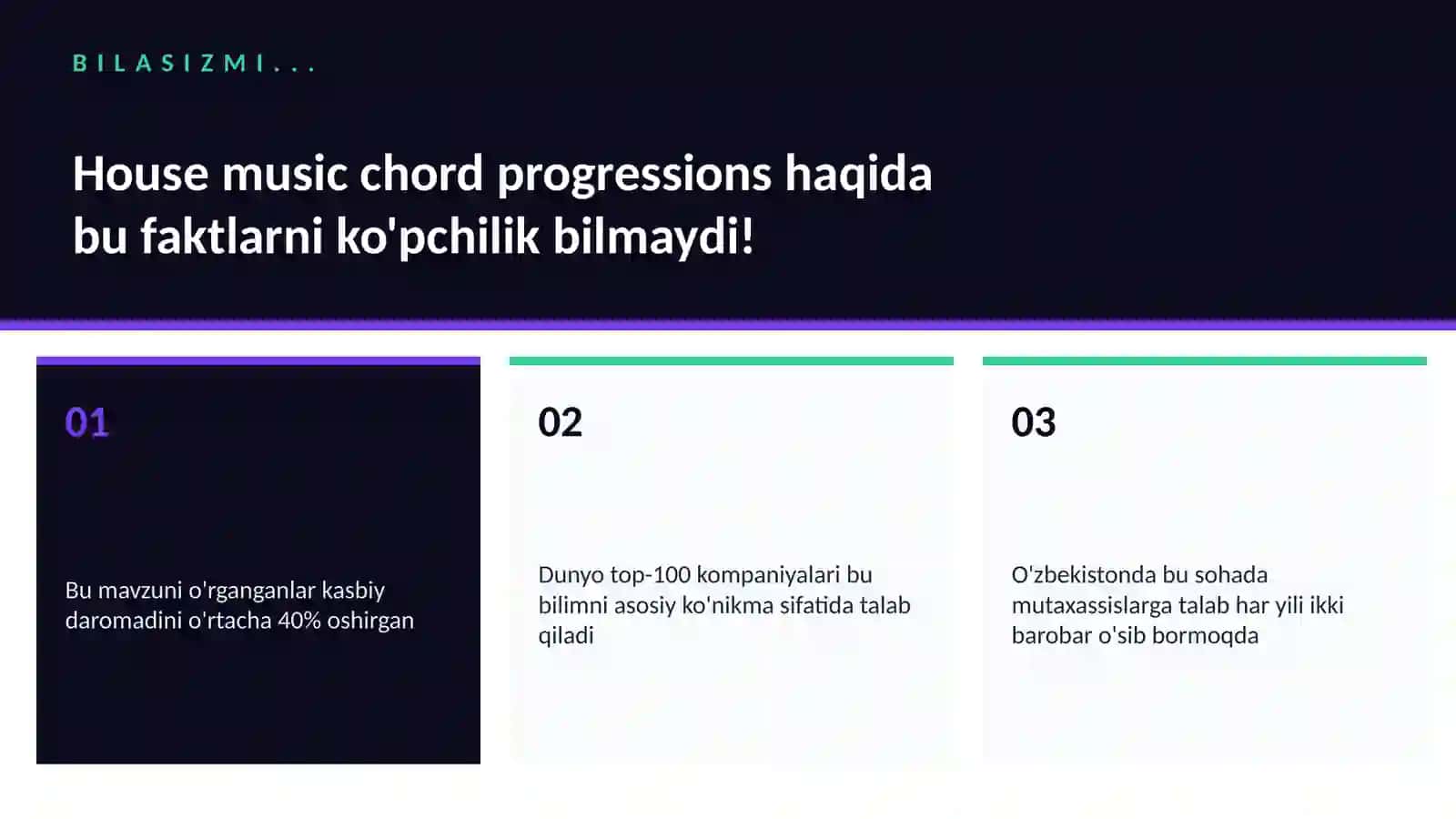 House music chord progressions 2