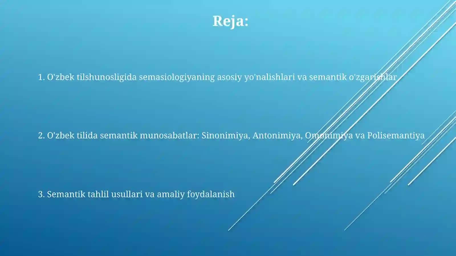 O'zbektili Semasiologiyasi 2