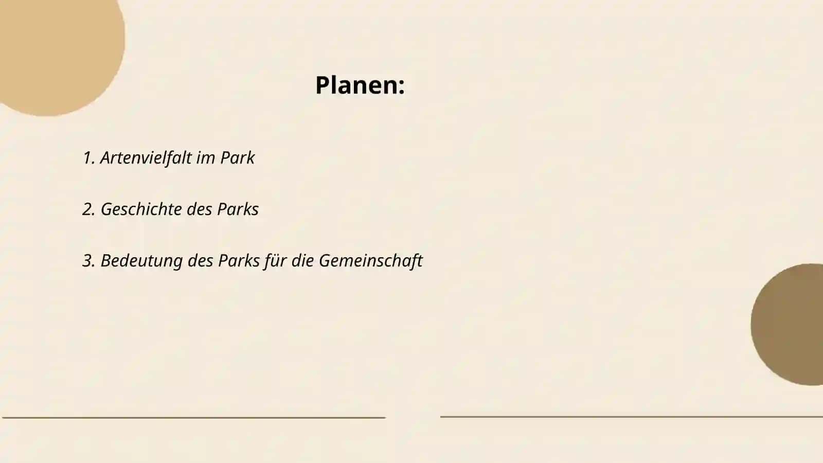 Ein Besuch im park 2