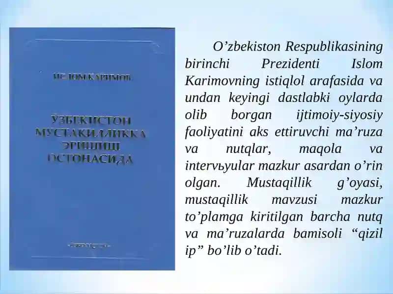 O'zbekistondagi Ijtimoiy-siyosiy Jarayonlar 2