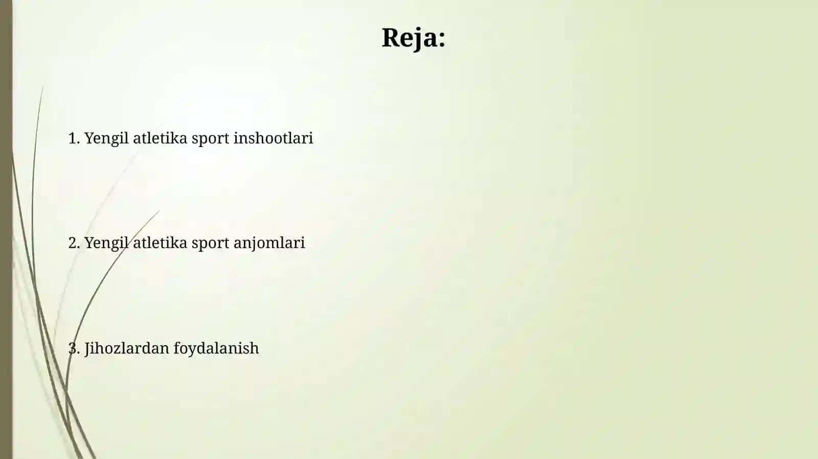 Yengil atletika bo yicha sport inshoatlari,jihozlari va ularniishlatish 2