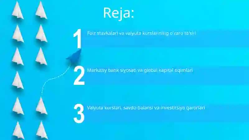 Foiz stavkalari va valyuta kursi 2