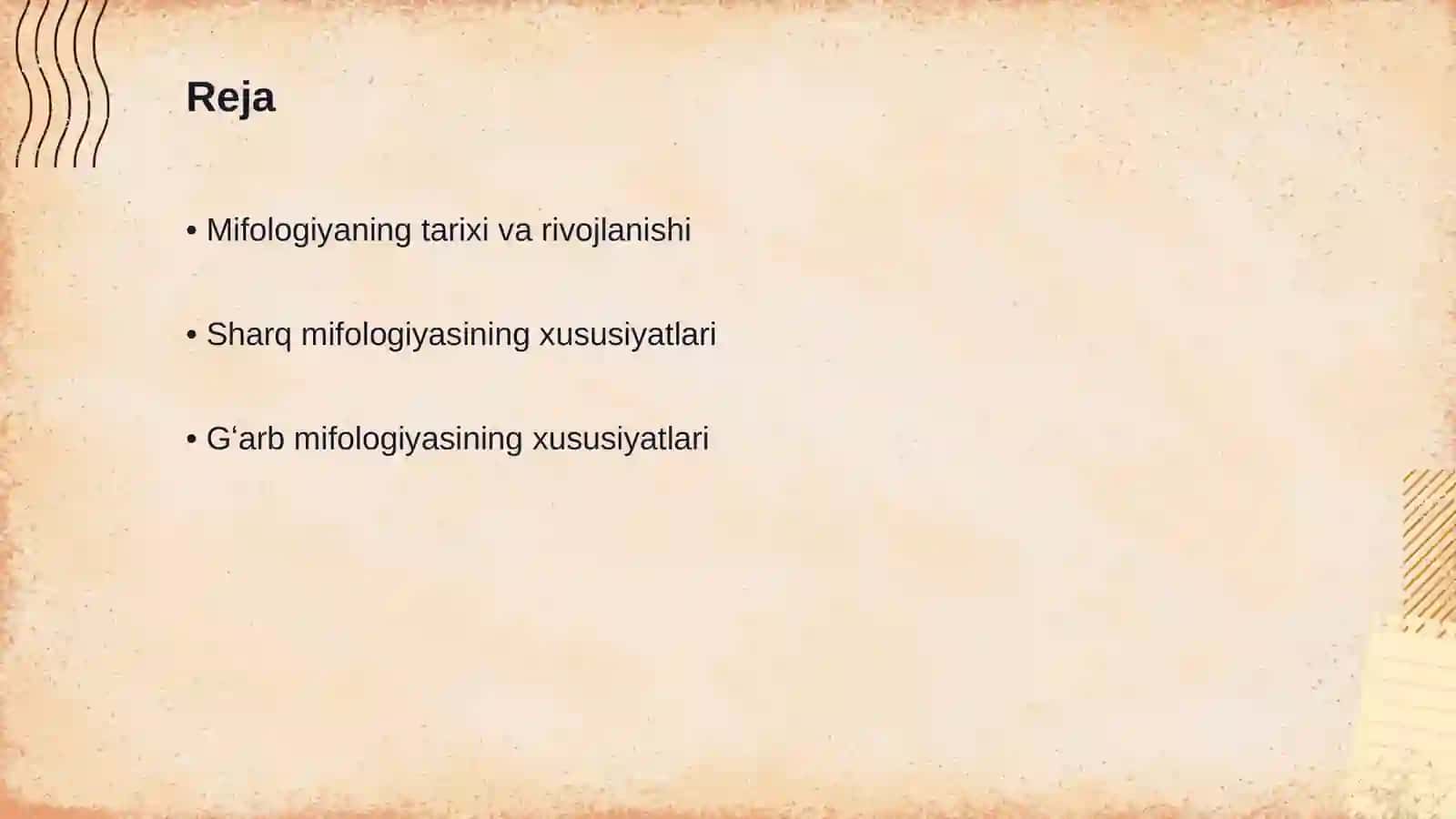 Mifologiya:Sharq va gʻarb adabiyotidagi umumiy va farqli jihatlari 2