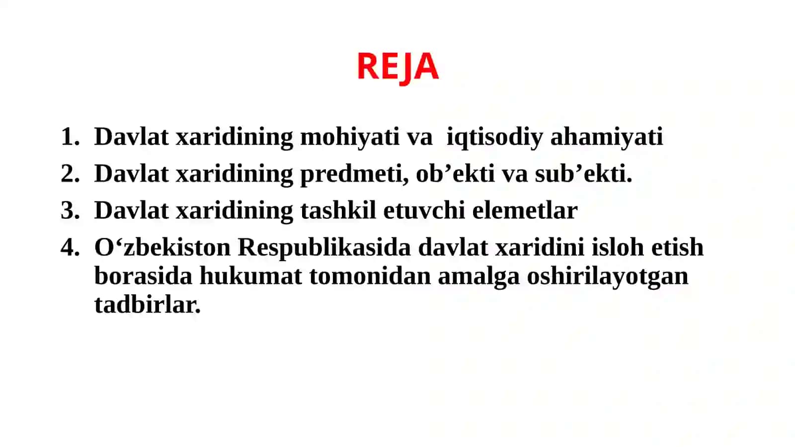 Davlatxaridi faoliyatining mohiyati va ahamiyati 2