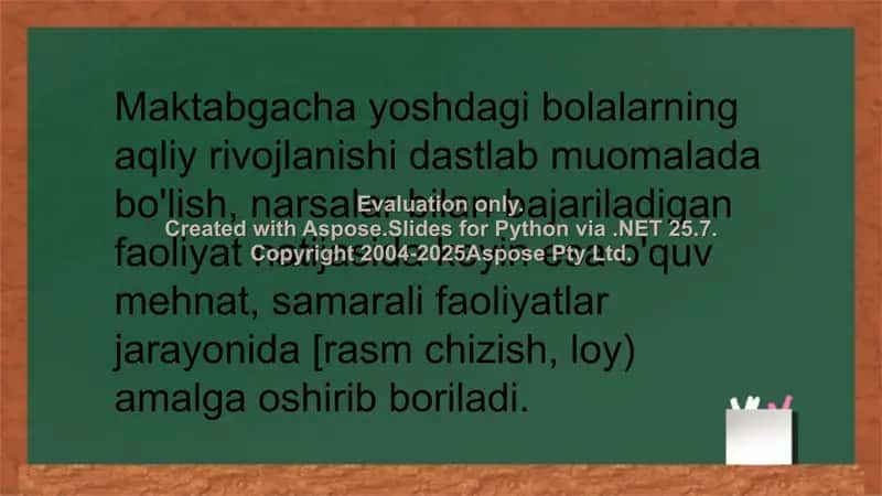 Bolalarni maktabga tayyorlashda aqliy tayyorgarlik 2