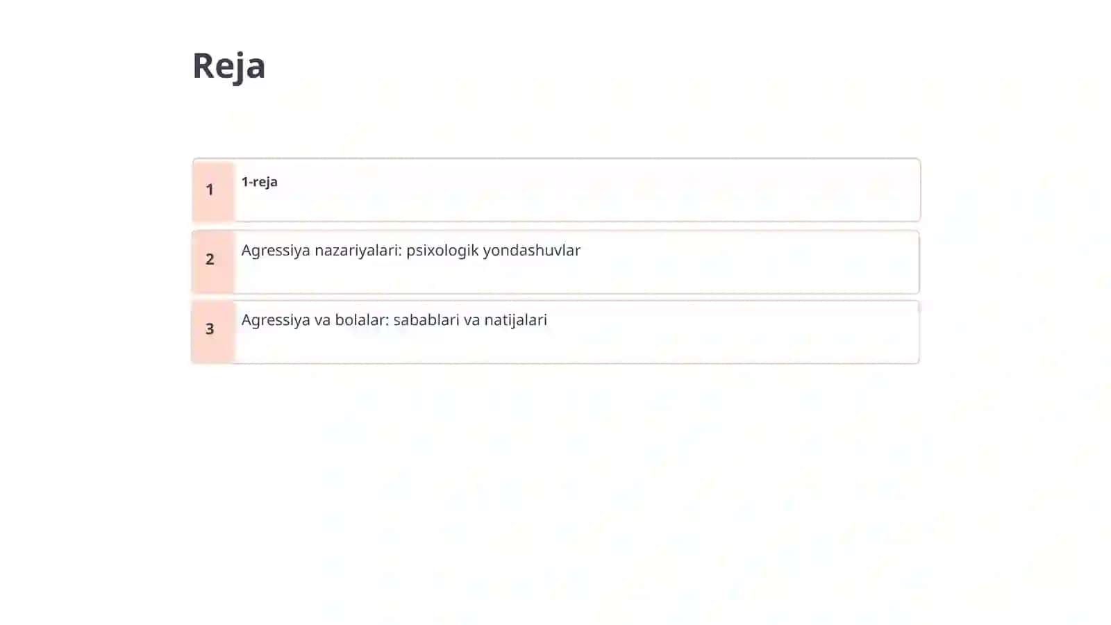 Agressiya nazariyalari va bolalarda agressivlik 2