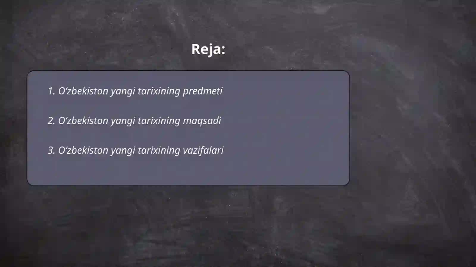 Oʻzbekiston yangi tarixi fanining predmeti, maqsad va vazifalari. Nazariy metodologik tamoyillari 2