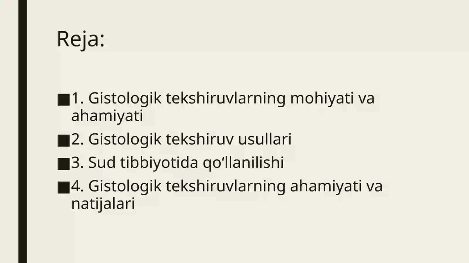 Sud tibbiyotida gistologik tekshiruvlar 2