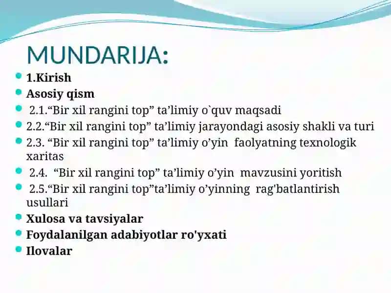 “Bir xil rangini top” taʼlimiy oʼyin. (kichik guruh) Fan va tabiat markazi 2