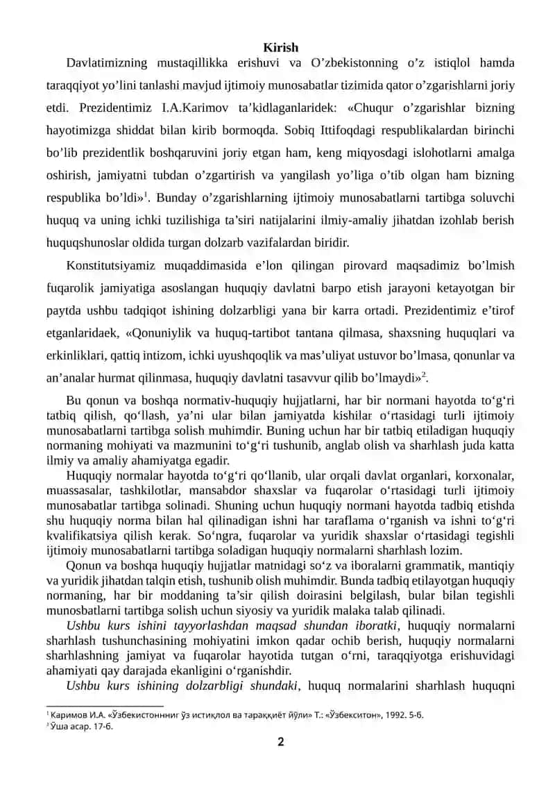 JINOYAT QONUNLARINI SHARHLASH TUSHUNCHASI VA TURLARI 2