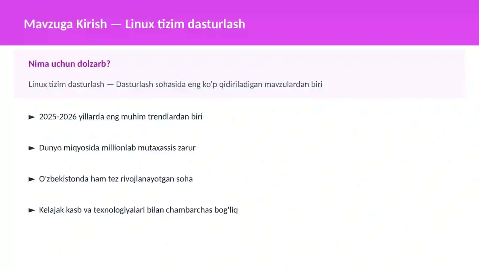 C++ VA TIZIM DASTURLASH 2