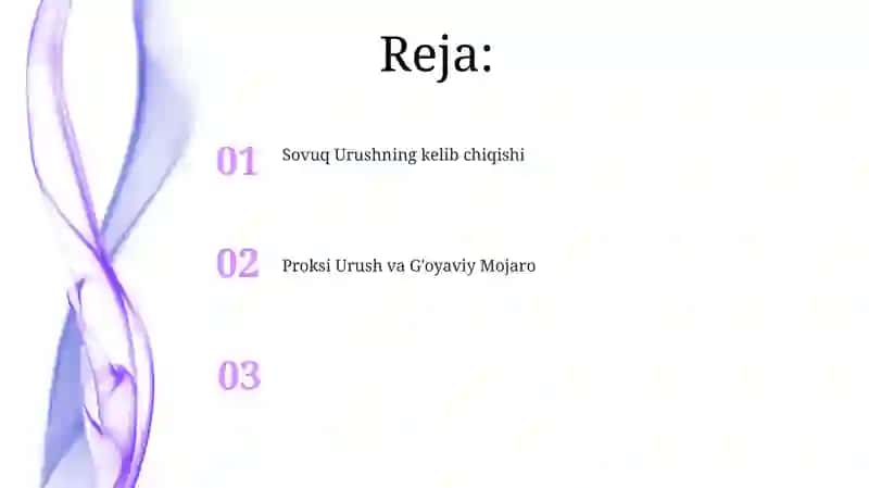Sovuq Urushning Oxiri 2