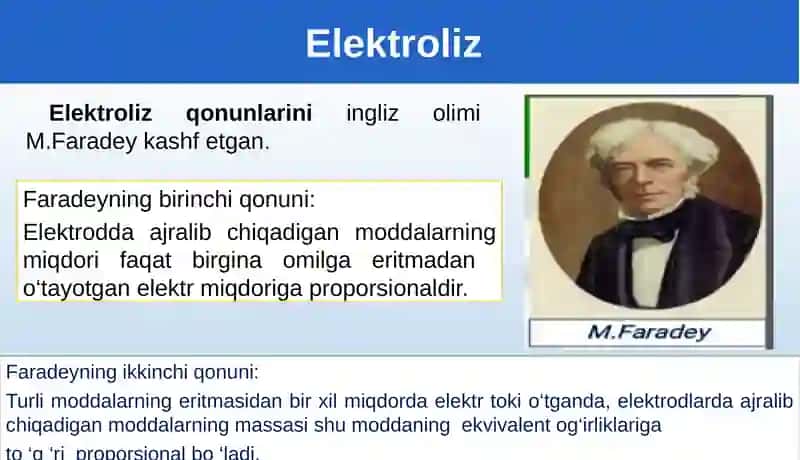Faradey qonunlari 2