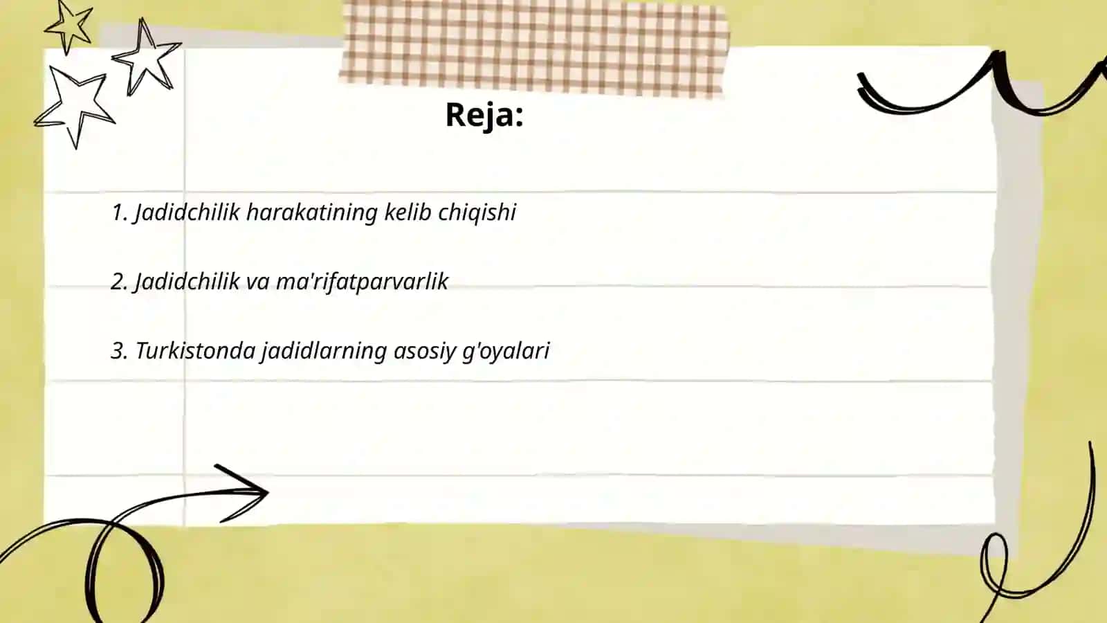 Turkistonda jadidchilik harakatlari 2