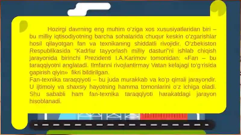 SANOATDA FAN-TEXNIKA TARAQQIYOTI VA INNOVATSION FAOLIYAT 2