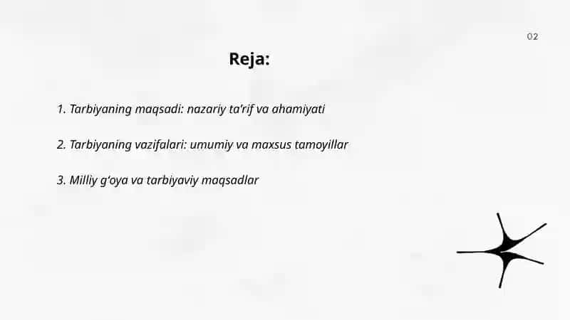 Tarbiyaning maqsad va vazifalari 2