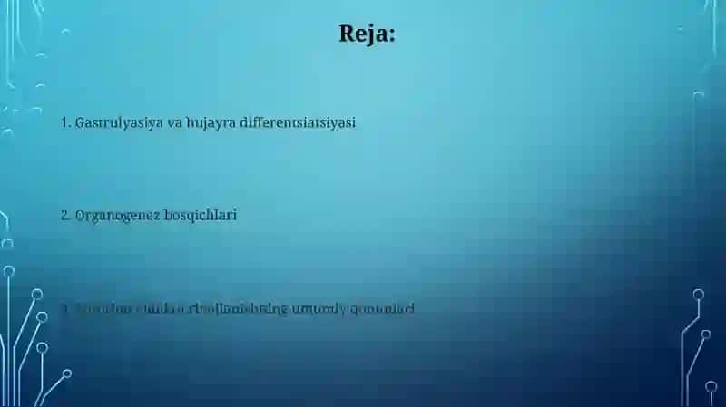 Proembironal rivojlanishning umumiy qonuniyatlari ( progenez ) 2
