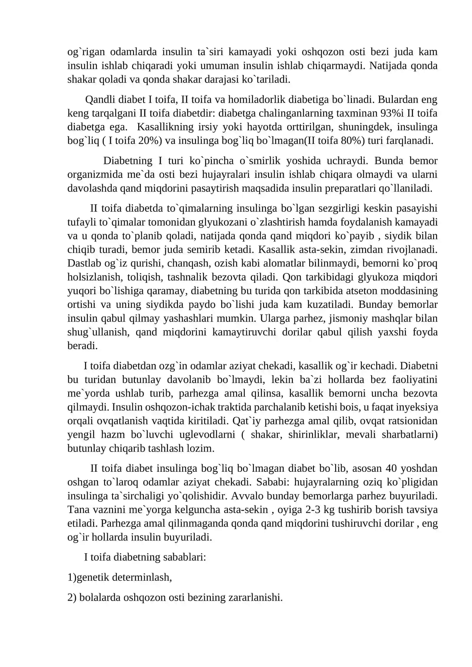 Qandli diabet 2