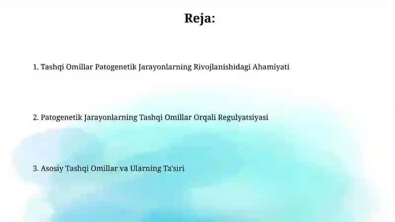 Genetik moyillik va tashqi omillar o'zaro ta'siri 2