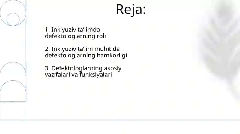 Inklyuziv ta'limda defektologlarning vazifalari 2