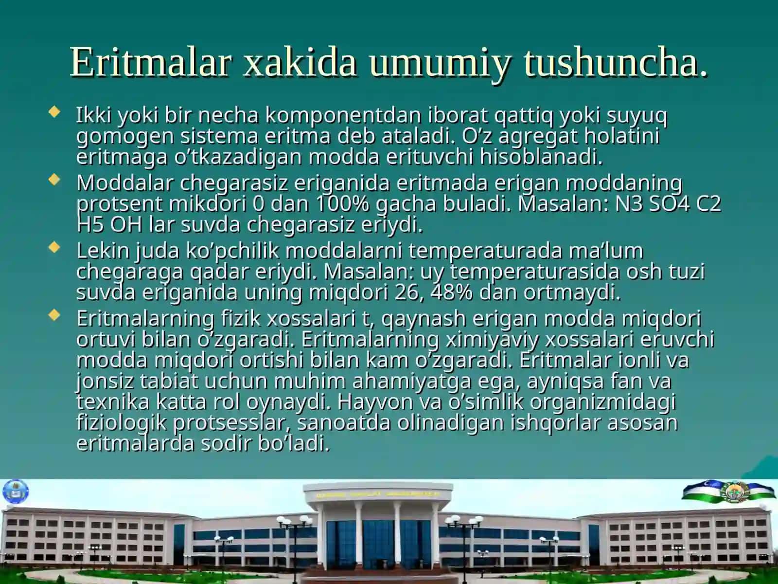 Eritmalar haqida umumiy tushuncha 2