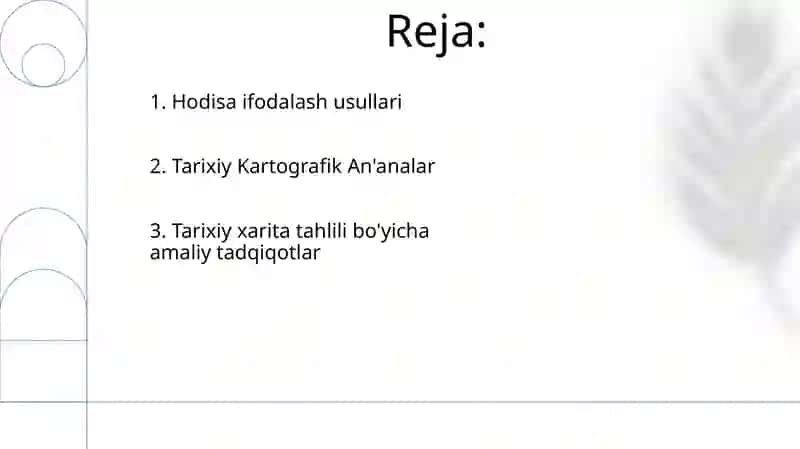 Tarixiy kartalarda hodisalarni kartagrafik tasvirlash usullarini o'rganish 2