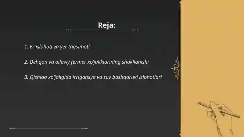 Mustaqillik yillarida qishloq xoʻjaligi va sanoat sohasidagi oʻzgarishlar 2