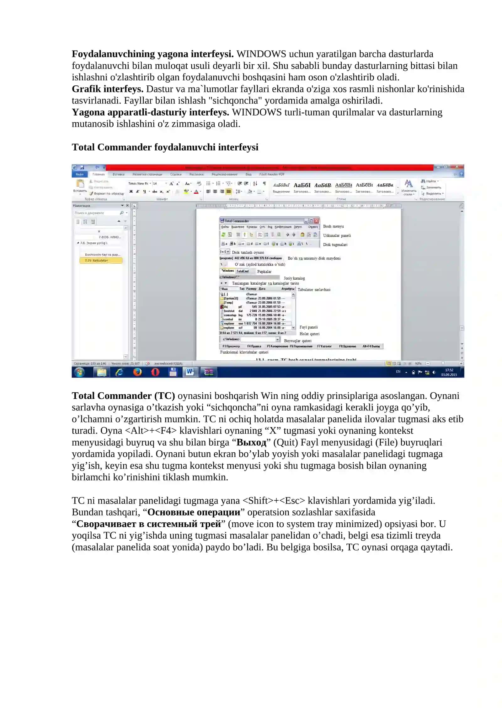 2-laboratoriya ishi. Qobiq dasturlar va arxivatorlar 2