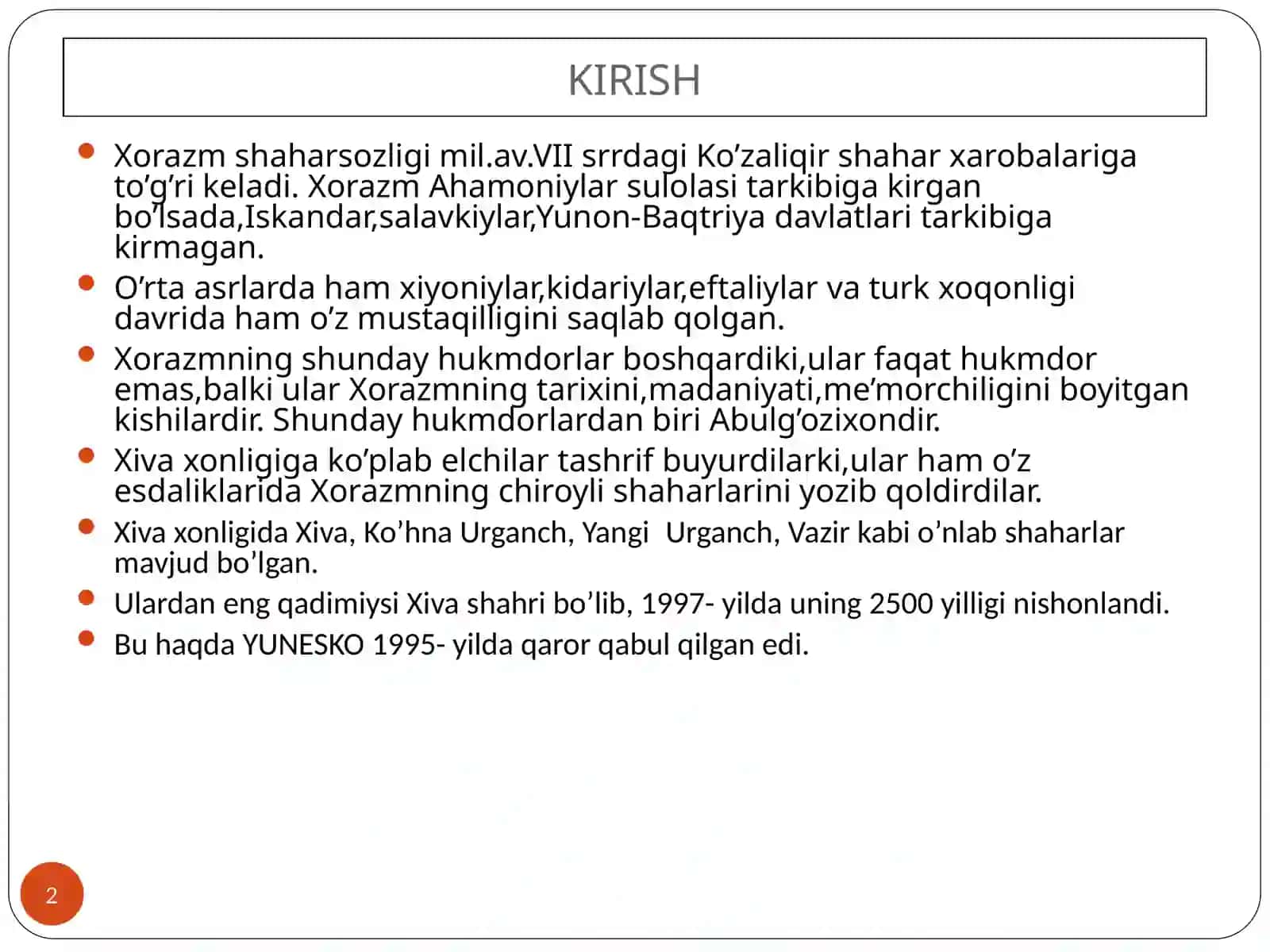 Xiva xonligining ijtimoiy iqtisodiy va siyosiy hayoti 2