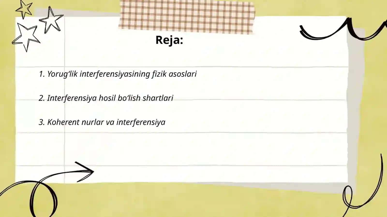 Yorugʻlik interferensiyasi fizikasi 2