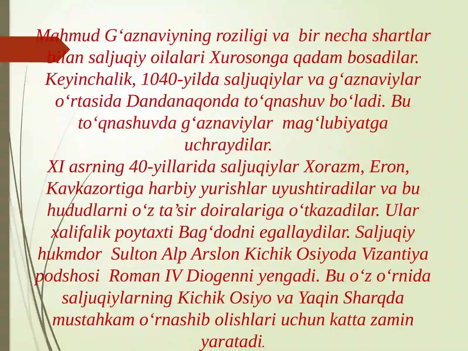 Saljuqiylar 2